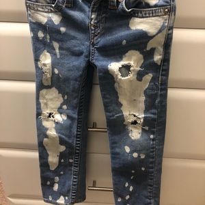 True religion paint splatter jeans Sz 6